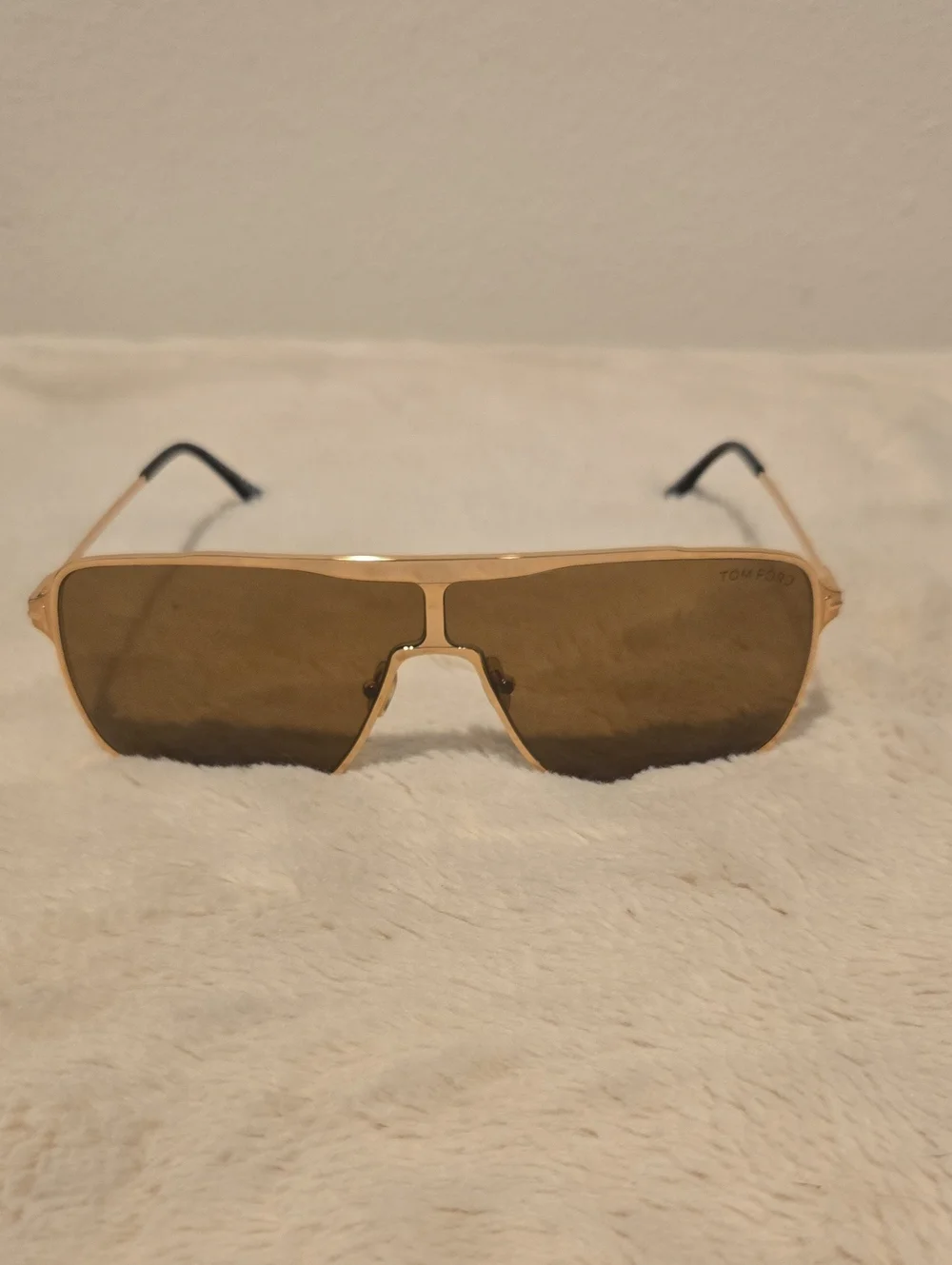 TOM FORD ZappaGeometric-Frame Sunglasses
